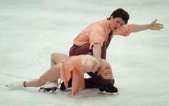 Артур Дмитриев и Оксана Казакова на чемпионате европы 1996 года
