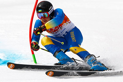 Украинский горнолыжник Дмитрий Мыцак