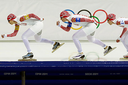 Российские конькобежки