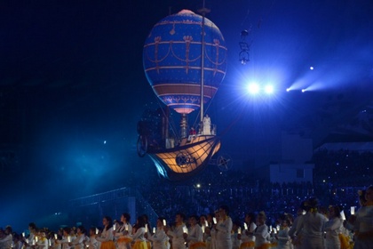 Церемония закрытия Олимпиады в Сочи. 